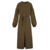Caqui – Vestido de popelín
