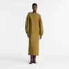 Caqui – Vestido de popelín