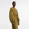 Caqui – Vestido de popelín