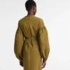 Caqui – Vestido de popelín