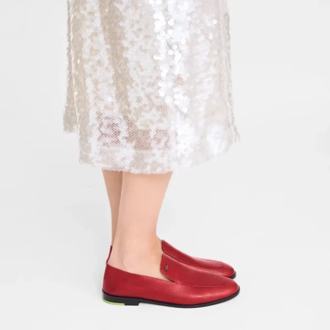 Carmine – Mocasín Au Sultan de piel