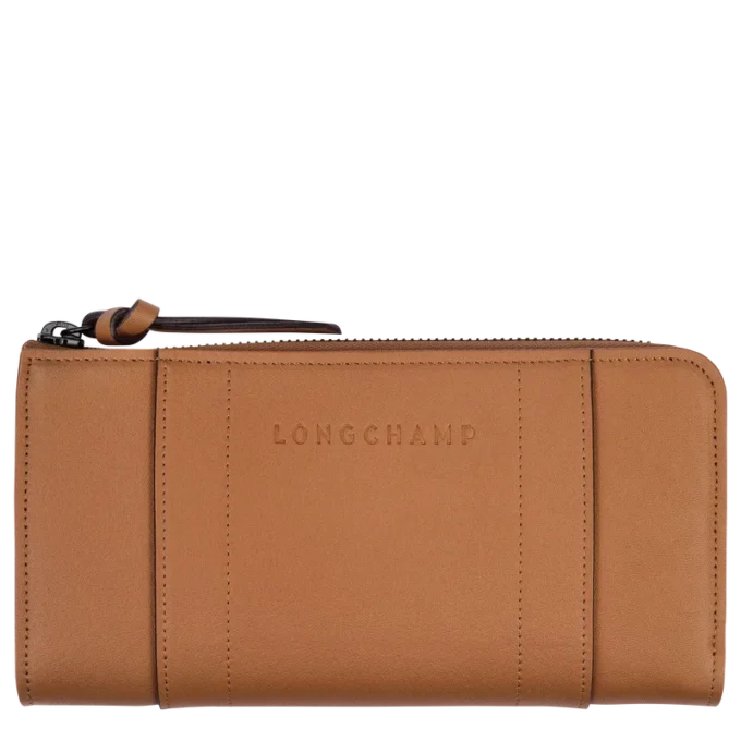 Cartera con cremallera Longchamp 3D