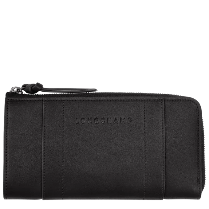 Cartera con cremallera Longchamp 3D