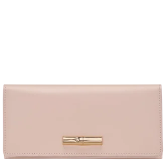 Cartera continental larga Le Roseau