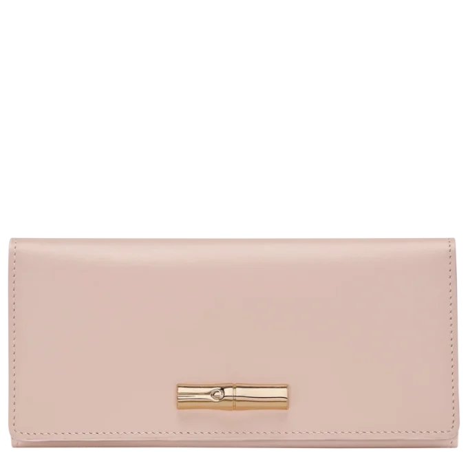 Cartera continental larga Le Roseau
