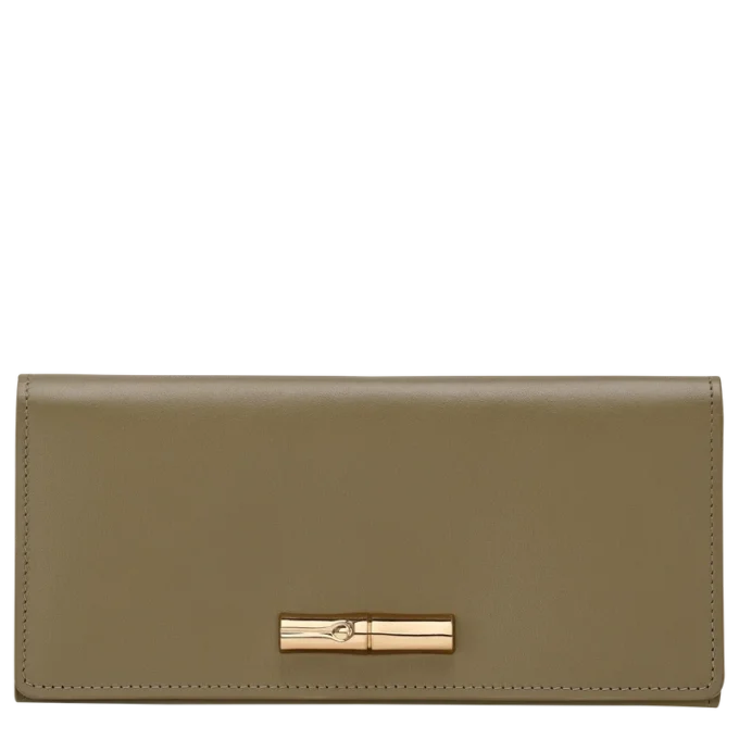Cartera continental larga Le Roseau