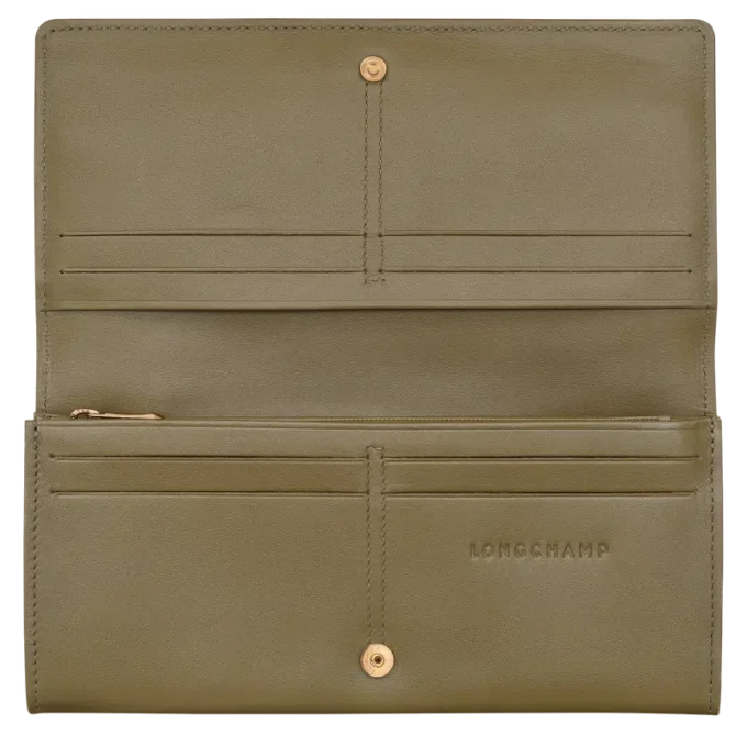 Cartera continental larga Le Roseau
