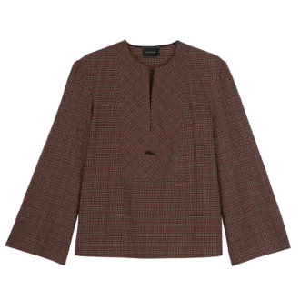 Cashew – Blusa de algodón jacquard