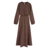 Cashew – Vestido de algodón jacquard