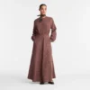 Cashew – Vestido de algodón jacquard