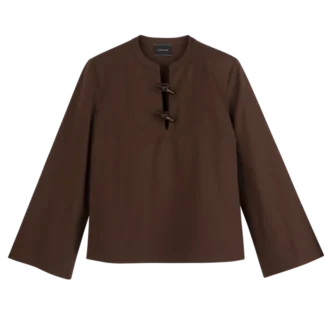 Chocolate – Camisa de popelín