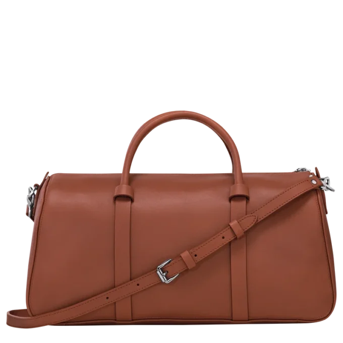 Cognac – Bolso de mano Daylong L de piel
