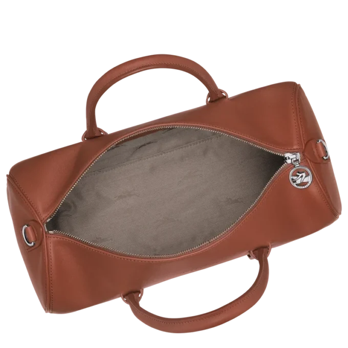 Cognac – Bolso de mano Daylong L de piel
