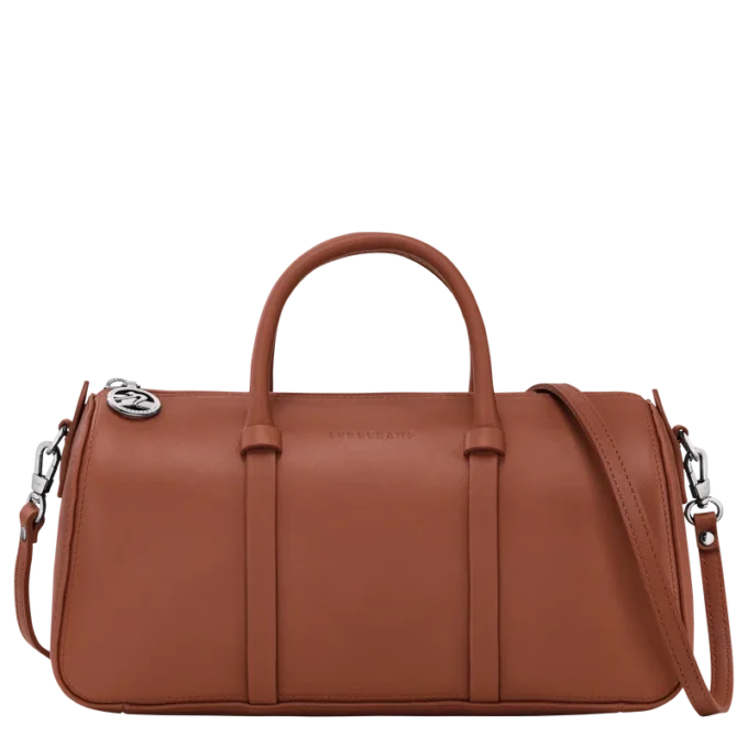 Cognac – Bolso de mano Daylong M de piel