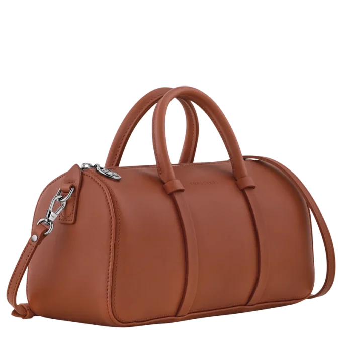 Cognac – Bolso de mano Daylong M de piel
