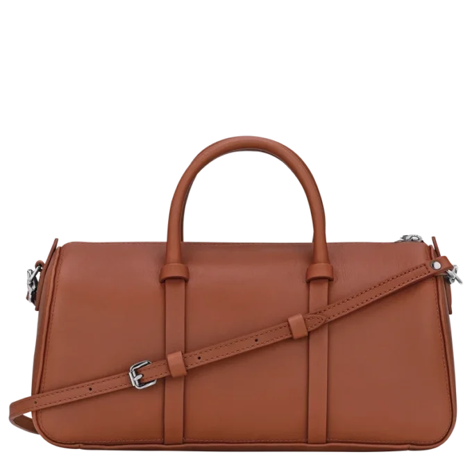 Cognac – Bolso de mano Daylong M de piel