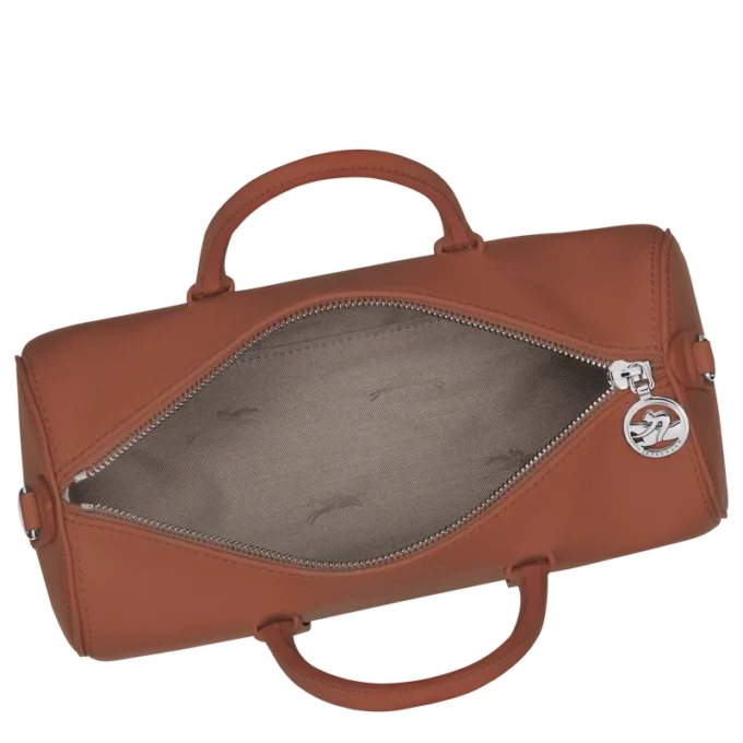 Cognac – Bolso de mano Daylong M de piel