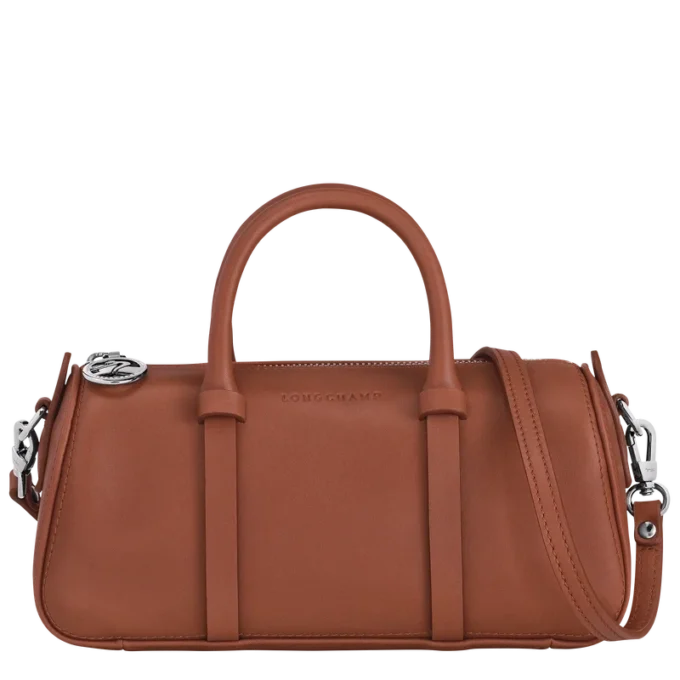 Cognac – Bolso de mano Daylong S de piel