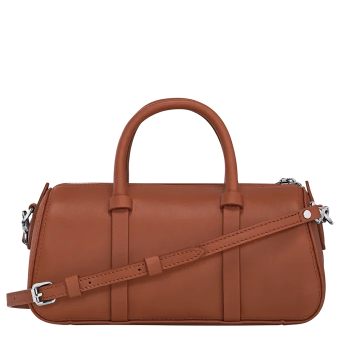 Cognac – Bolso de mano Daylong S de piel