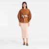 Cognac – Chaqueta kimono de tafetán técnico