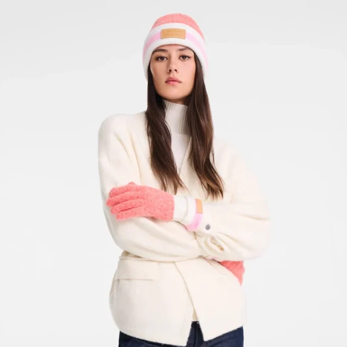 Coral/Rosa – Gorro de punto