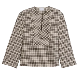 Crudo – Blusa de algodón jacquard