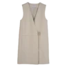Crudo – Chaqueta sin mangas de cuero