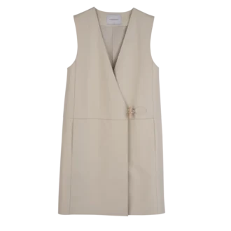 Crudo – Chaqueta sin mangas de cuero