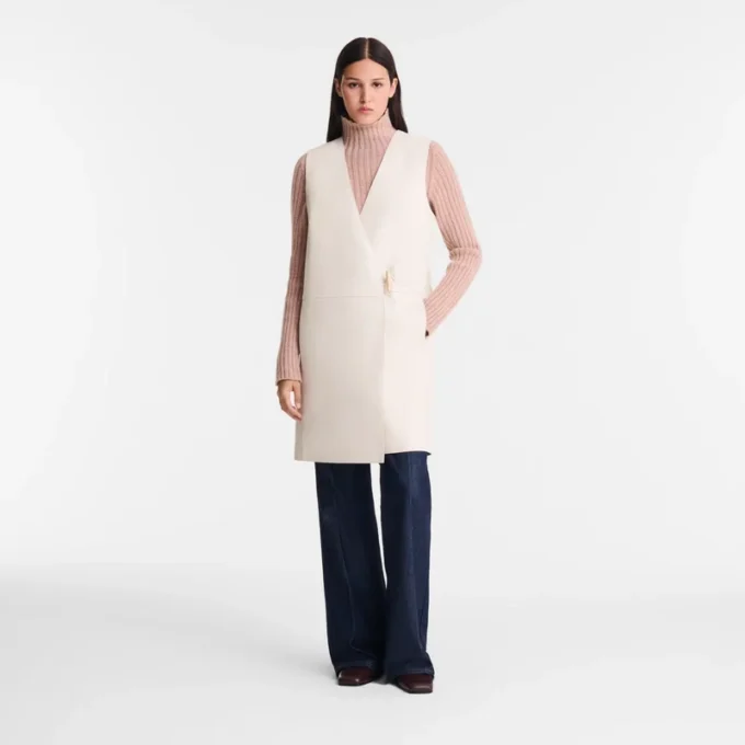 Crudo – Chaqueta sin mangas de cuero