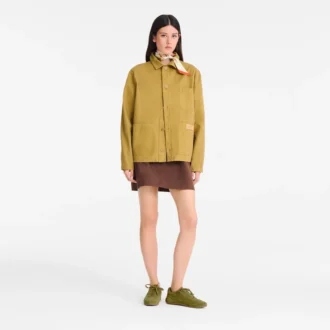 Desert – Chaqueta de algodón sobreteñido