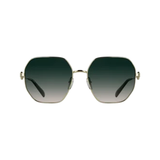 Dorado/Verde rosa degradado – OTRAS Gafas de sol