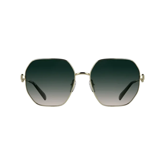 Dorado/Verde rosa degradado – OTRAS Gafas de sol
