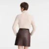 Ebony – Falda de cuero