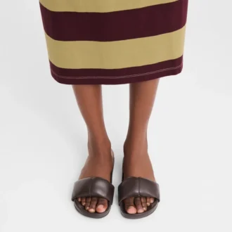 Ebony – Mules Roseau de cuero