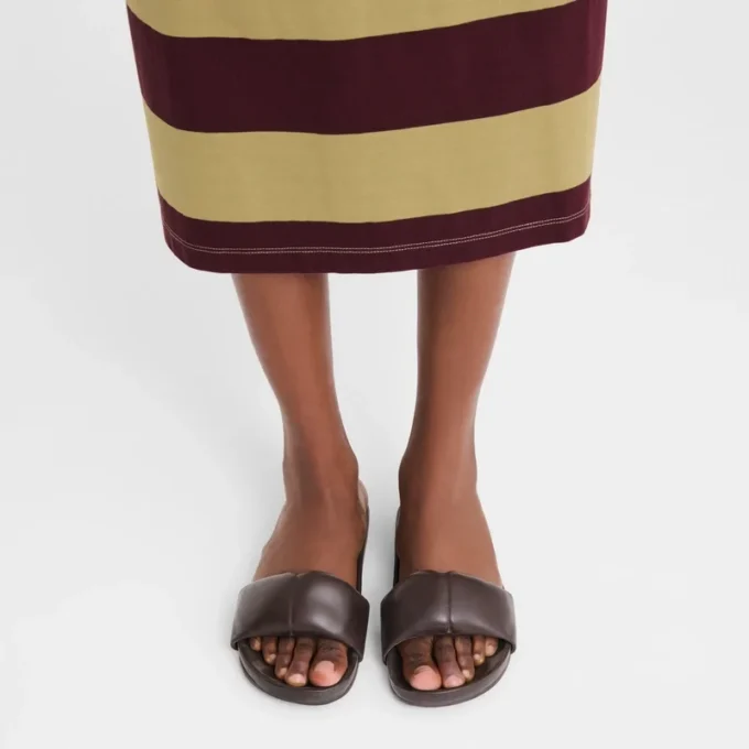 Ebony – Mules Roseau de cuero