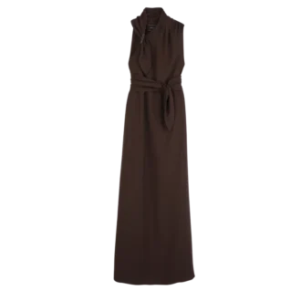 Ebony – Vestido de gabardina