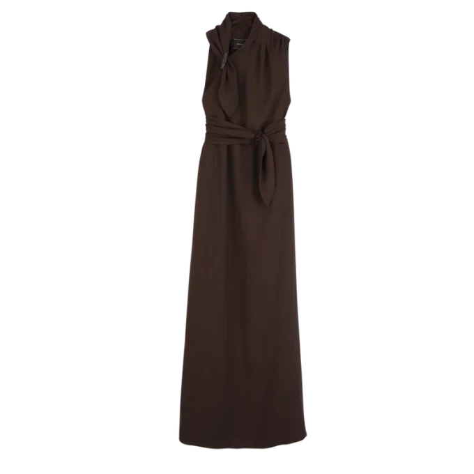 Ebony – Vestido de gabardina