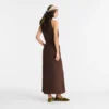 Ebony – Vestido de gabardina