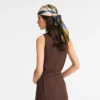 Ebony – Vestido de gabardina