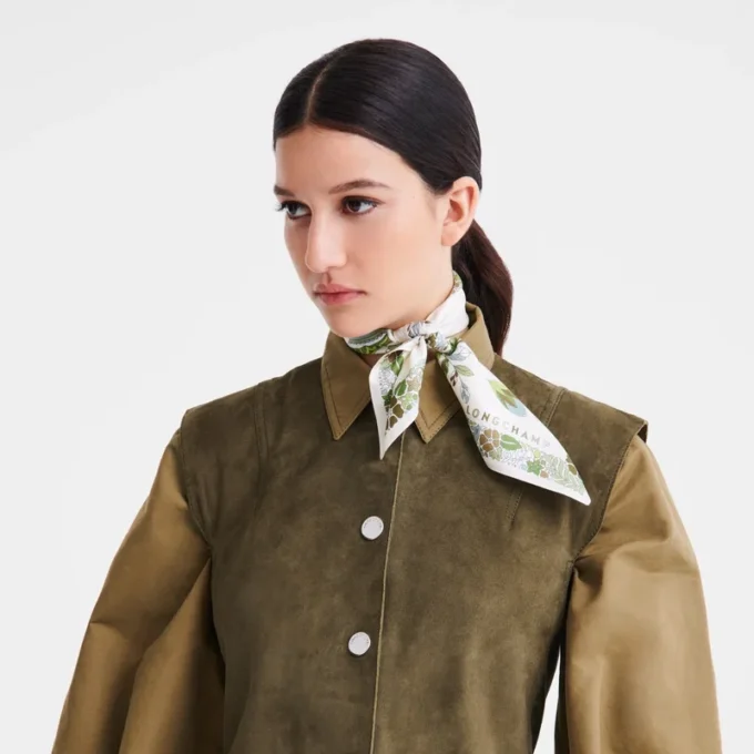 Forêt Longchamp Pañuelo de seda 50