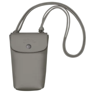 Funda para teléfono Le Pliage Xtra con cordón de cuero