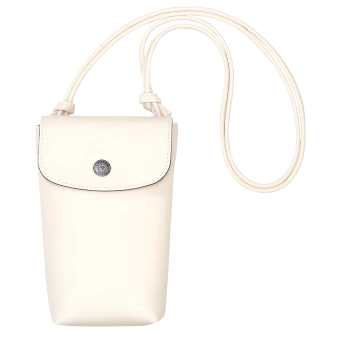 Funda para teléfono Le Pliage Xtra con cordón de cuero