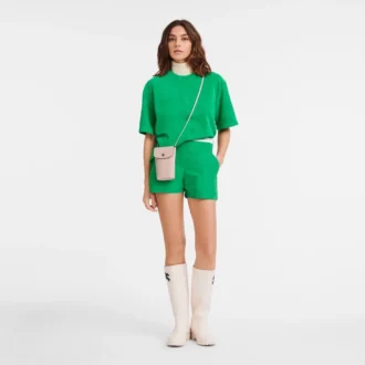 Funda para teléfono Le Pliage Xtra con cordón de cuero
