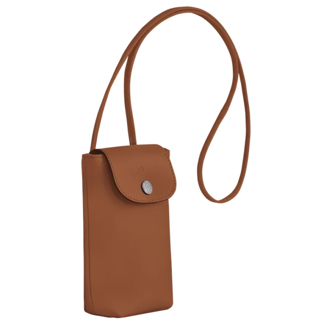 Funda para teléfono Le Pliage Xtra con cordón de cuero
