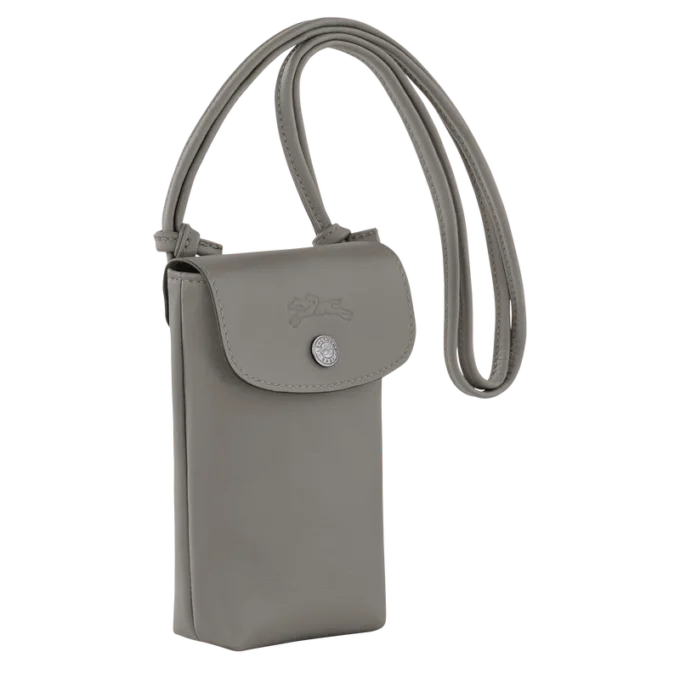 Funda para teléfono Le Pliage Xtra con cordón de cuero