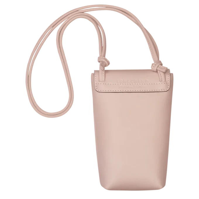 Funda para teléfono Le Pliage Xtra con cordón de cuero