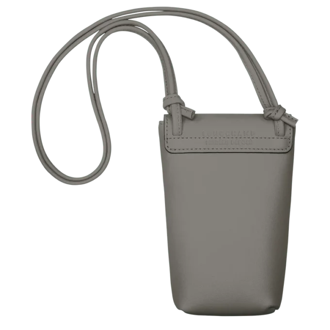 Funda para teléfono Le Pliage Xtra con cordón de cuero
