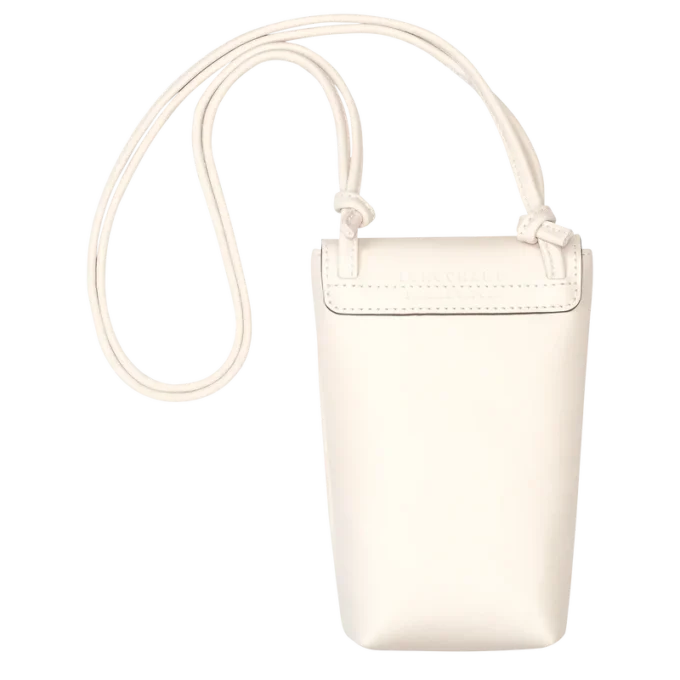 Funda para teléfono Le Pliage Xtra con cordón de cuero