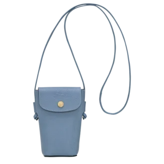 Funda para teléfono épure con cordón de cuero