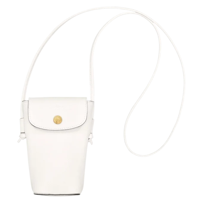 Funda para teléfono épure con cordón de cuero